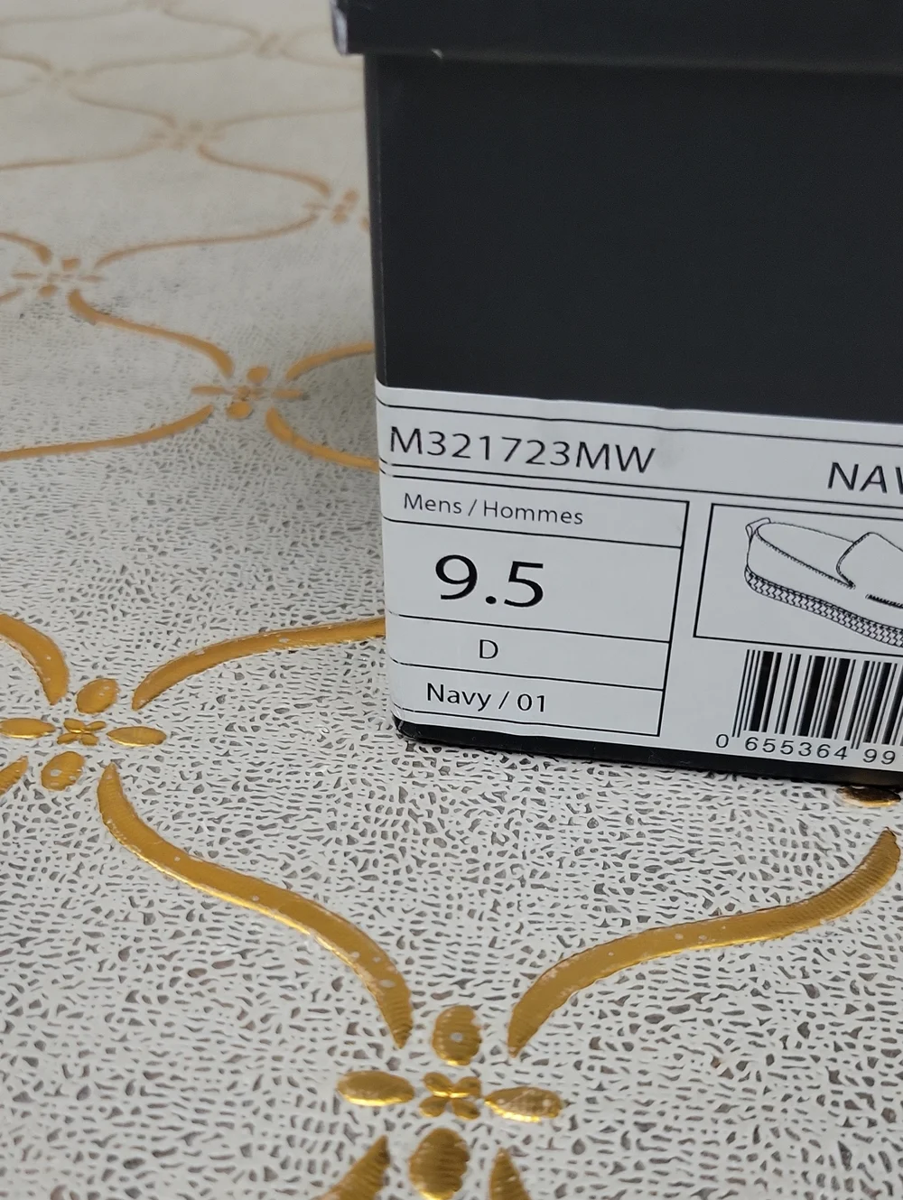 Men's Navy Slip-On Casual Shoes - Unknown Brand